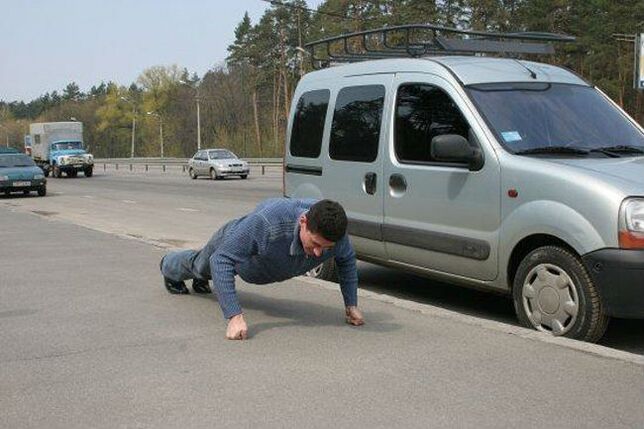 push-ups for the prevention of varicose veins